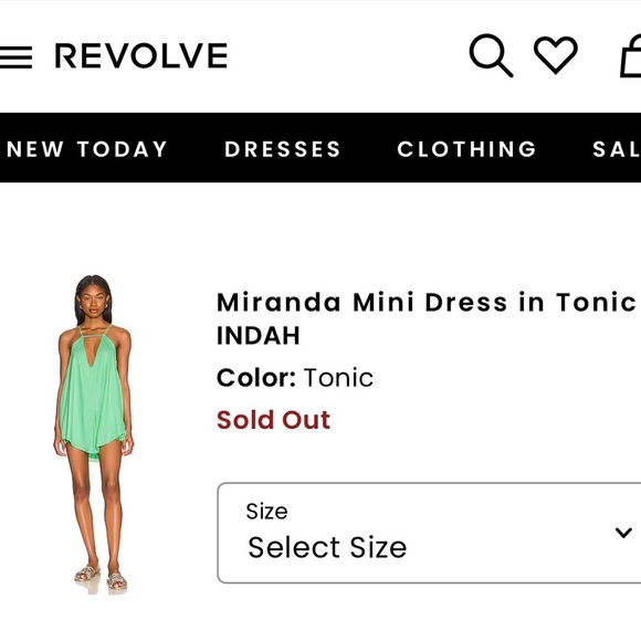 Revolve Indah Green Miranda Mini Dress - Picture 4 of 11